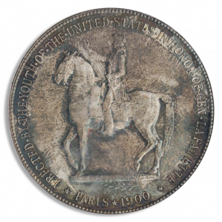 1900 Lafayette $1 PCGS MS66 CAC 1900 Lafayette $1 PCGS MS66 CAC