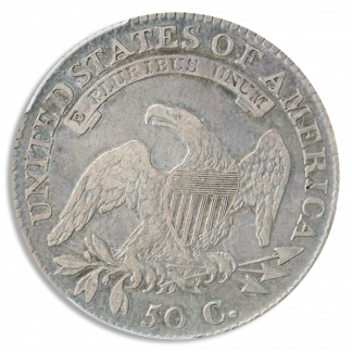1815/2 Capped Bust Half Dollar Silver Coin PCGS Very Fine 30(VF30) CAC