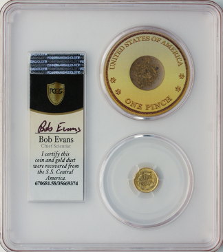 1851 $1 Gold SSCA Pinch Of Dust PCGS AU58 1851 $1 Gold SSCA Pinch Of Dust PCGS AU58