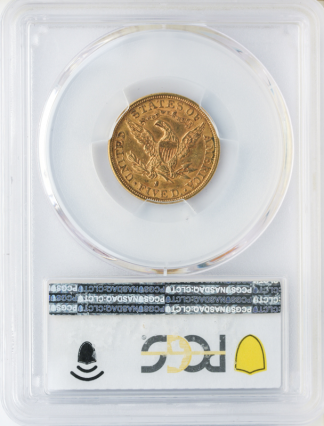 1895-S $5 Liberty PCGS AU58 CAC 1895-S $5 Liberty PCGS AU58 CAC