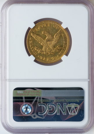1856-O $10 Liberty NGC AU55 CAC