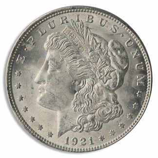 1921 $1 Morgan Dollar BU 1921 $1 Morgan Dollar BU