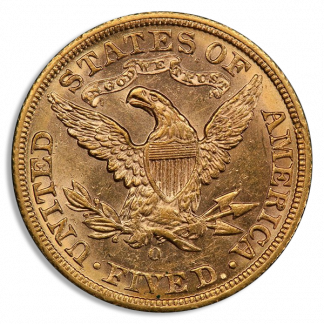 1894-O $5 Liberty NGC AU58 CAC 1894-O $5 Liberty NGC AU58 CAC