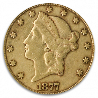 $20 LIBERTY 1877-CC $20 LIBERTY 1877-CC