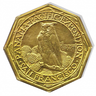 1915-S $50 Panama Pacific Octagonal PCGS MS62 1915-S $50 Panama Pacific Octagonal PCGS MS62