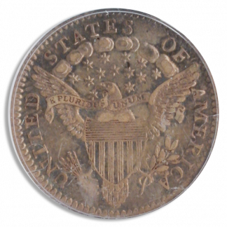 1800 Draped Bust Half Dime PCGS AU55 CAC 1800 Draped Bust Half Dime PCGS AU55 CAC
