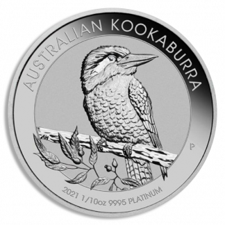 Kookaburra Platinum 1/10 oz Kookaburra Platinum 1/10 oz