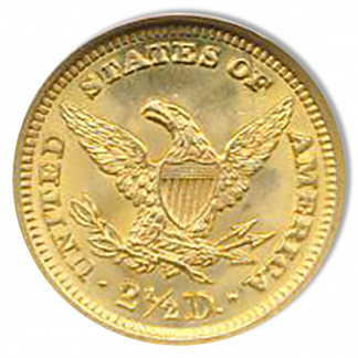 1905 $2 1/2 Liberty NGC MS65 CAC 1905 $2 1/2 Liberty NGC MS65 CAC