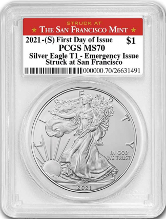 2021(S) Type2 Silver Eagle PCG 2021(S) Type2 Silver Eagle PCG