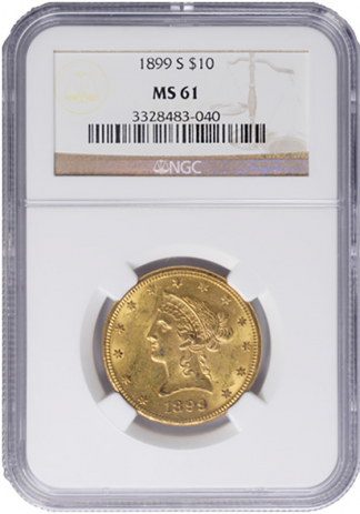 $20 Liberty Certified MS61 $20 Liberty Certified MS61