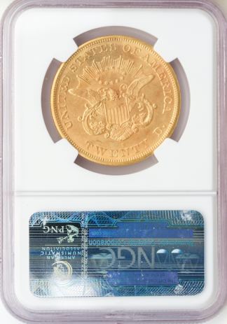 1864-S $20 Liberty NGC MS61