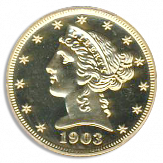 1903 $5 Liberty PCGS PR66 Cameo CAC 1903 $5 Liberty PCGS PR66 Cameo CAC