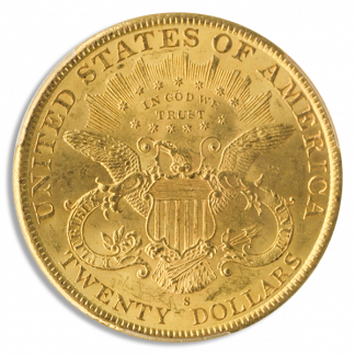 1898-S $20 Liberty PCGS MS63 CAC 1898-S $20 Liberty PCGS MS63 CAC