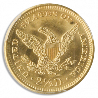 1905 $2 1/2 Liberty PCGS MS66 CAC 1905 $2 1/2 Liberty PCGS MS66 CAC