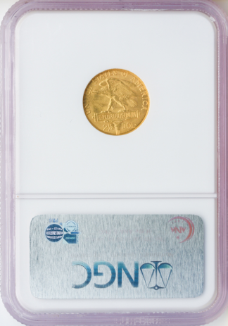 1915-S Panama Pacific $2 1/2 NGC MS65 CAC 1915-S Panama Pacific $2 1/2 NGC MS65 CAC