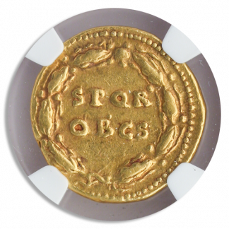 Roman Empire Galba Aureus NGC VF Str:5 Srf:4 Roman Empire Galba Aureus NGC VF Str:5 Srf:4