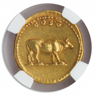 Roman Empire Titus Aurues NGC AU Str:5 Srf:3 7.28g Roman Empire Titus Aurues NGC AU Str:5 Srf:3 7.28g