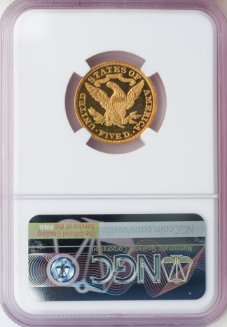 1900 $5 Liberty NGC PR64 Ultra Cameo CAC 1900 $5 Liberty NGC PR64 Ultra Cameo CAC