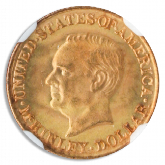 1917 McKinley $1 NGC MS67 CAC 1917 McKinley $1 NGC MS67 CAC
