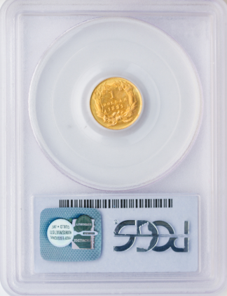 1881 $1 Gold Type 3 PCGS MS66