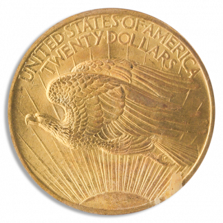 1907 No Motto $20 Saint Gaudens PCGS MS65 CAC 1907 No Motto $20 Saint Gaudens PCGS MS65 CAC