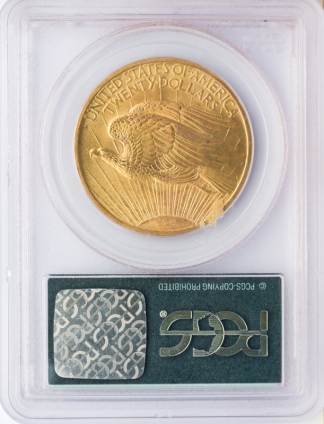 1907 No Motto $20 Saint Gaudens PCGS MS65 CAC 1907 No Motto $20 Saint Gaudens PCGS MS65 CAC