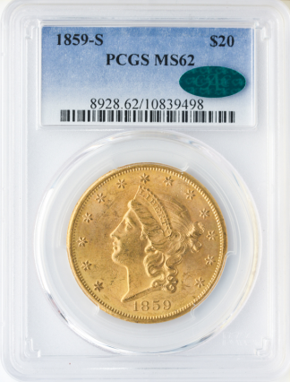 $20 Liberty 1859-S $20 Liberty 1859-S
