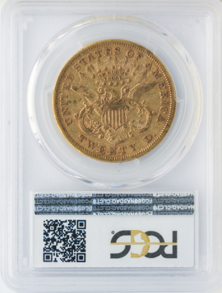 1870-S $20 Liberty PCGS XF45