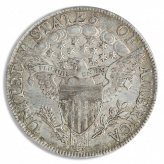 1806 Draped Bust Half Dollar Pointed 6 Stems PCGS AU53 CAC 1806 Draped Bust Half Dollar Pointed 6 Stems PCGS AU53 CAC