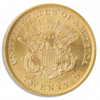 1852 $20 Liberty PCGS MS63 CAC 1852 $20 Liberty PCGS MS63 CAC