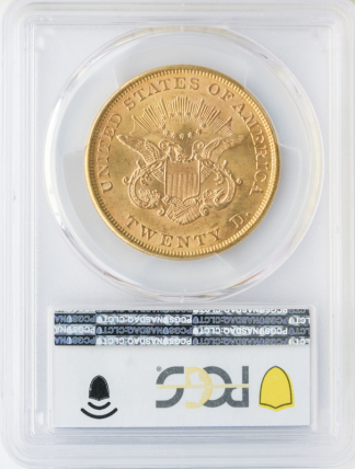 1853 $20 Liberty PCGS MS63 CAC 1853 $20 Liberty PCGS MS63 CAC