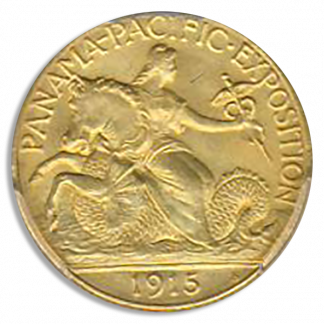 1915-S Panama Pacific $2 1/2 PCGS MS65 CAC 1915-S Panama Pacific $2 1/2 PCGS MS65 CAC