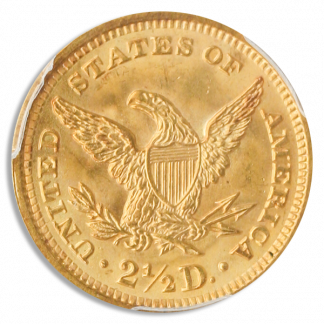 1907 $2 1/2 Liberty PCGS MS67 CAC
