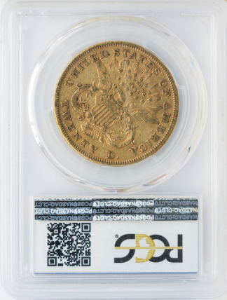 1872 $20 Liberty PCGS VF35 CAC 1872 $20 Liberty PCGS VF35 CAC