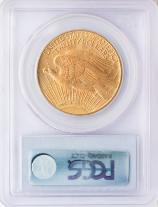 1915-S $20 Saint Gaudens Gold Coin PCGS MS65 CAC