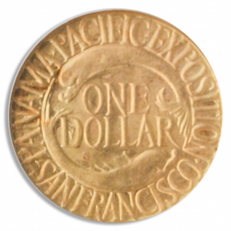 1915-S Panama Pacific $1 NGC MS67 CAC 1915-S Panama Pacific $1 NGC MS67 CAC