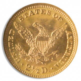 1893 $2 1/2 Liberty NGC MS65