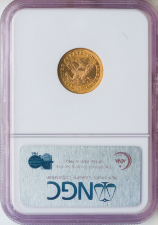 1893 $2 1/2 Liberty NGC MS65