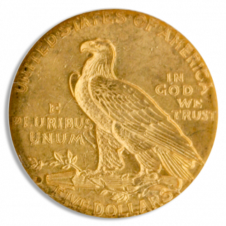 1910-D $5 Indian NGC MS63