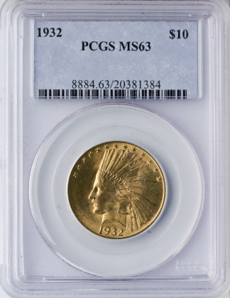$10 Indian MS63 Certified $10 Indian MS63 Certified