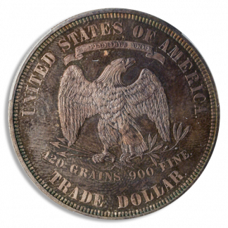 1879 Trade $1 PCGS PR65 CAC