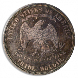 1879 Trade $1 PCGS PR65 CAC 1879 Trade $1 PCGS PR65 CAC