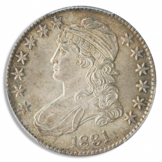 1831 Capped Bust Half Dollar PCGS MS65 CAC 1831 Capped Bust Half Dollar PCGS MS65 CAC