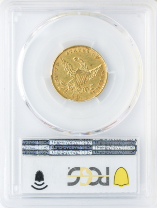 1834 $5 Classic Plain 4 PCGS AU50 CAC 1834 $5 Classic Plain 4 PCGS AU50 CAC