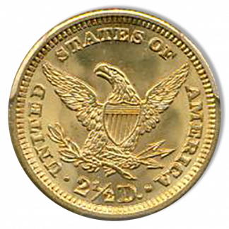 1906 $2 1/2 Liberty PCGS NS64 CAC