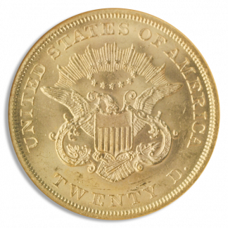 1864 $20 Liberty S.S. Republic NGC MS63 CAC 1864 $20 Liberty S.S. Republic NGC MS63 CAC