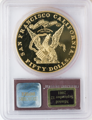 $50 S.S.Central America Kellog Restrike PCGS Gem Proof $50 S.S.Central America Kellog Restrike PCGS Gem Proof