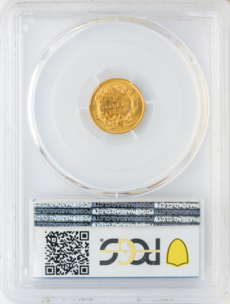 1854 Gold $1 Type 2 PCGS MS66 CAC 1854 Gold $1 Type 2 PCGS MS66 CAC