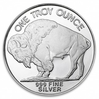 1 oz American Silver Round (BU, Types Vary)