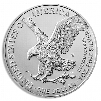 1 oz American Silver Eagle Coin (BU, Dates Vary) 1 oz American Silver Eagle Coin (BU, Dates Vary)